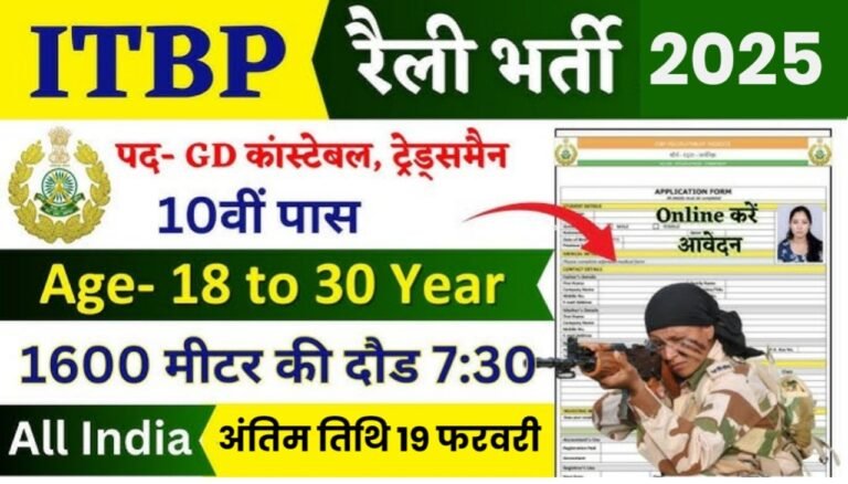 ITBP Assistant Commandant Vacancy