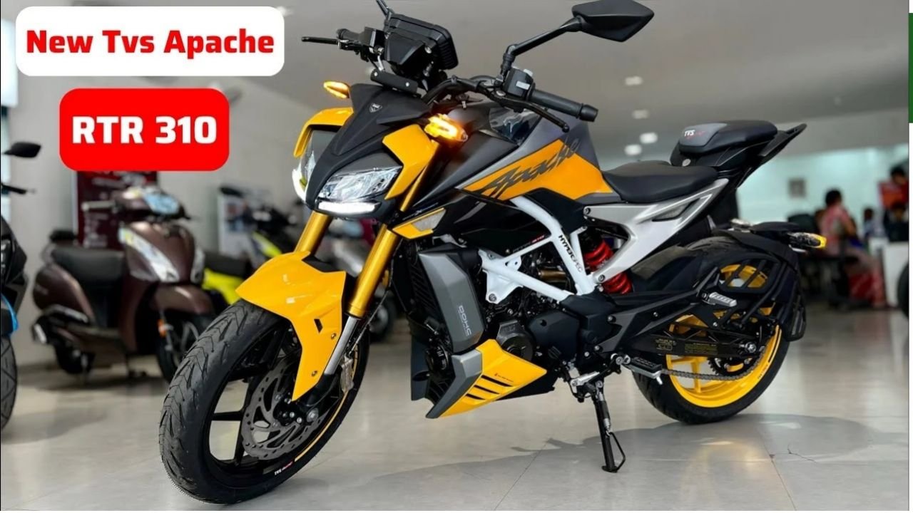 310CC इंजन के साथ लांच हुई शानदार फीचर्स और बेहतरीन Look वाली TVS Apache RR 310 स्पोर्ट बाइक