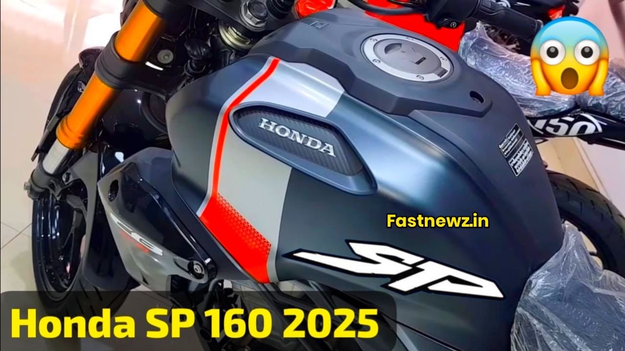 Sports Look और 160 सीसी पावरफुल इंजन के साथ नए अवतार में लांच हुई, New Honda SP 160 बाइक